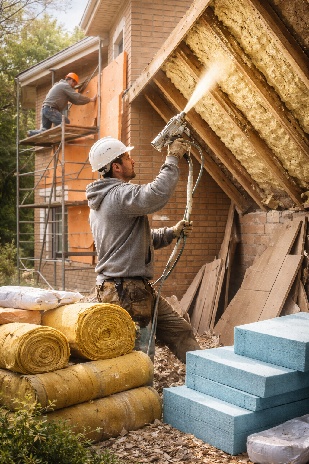 Утепление домов в Уссурийске под ключ от 4330 руб/м2 | Профессионально — ТепломастерСср