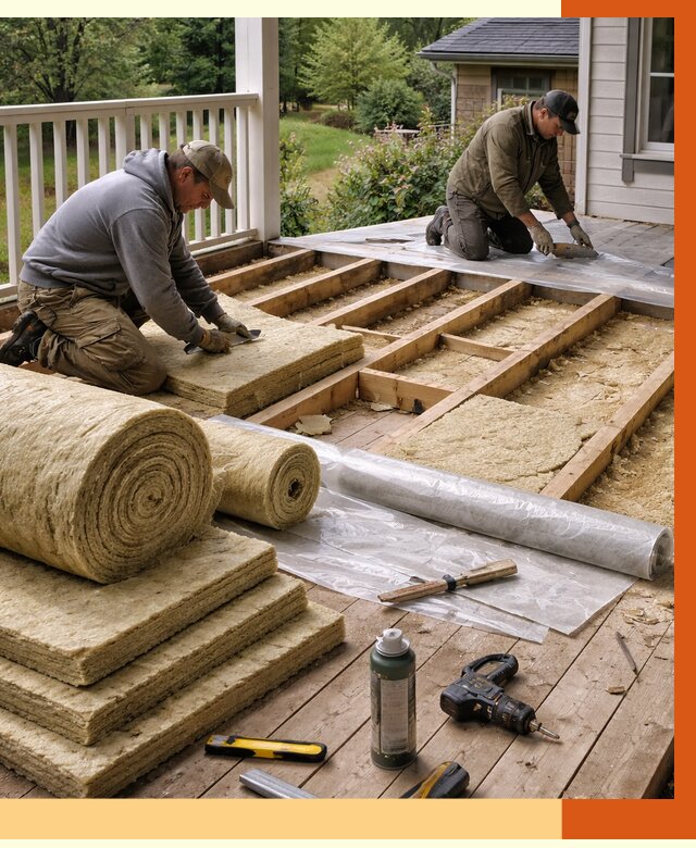 Утепление террасы в Уссурийске от 4330 руб./м2 — утеплить террасу под ключ | ТепломастерСср