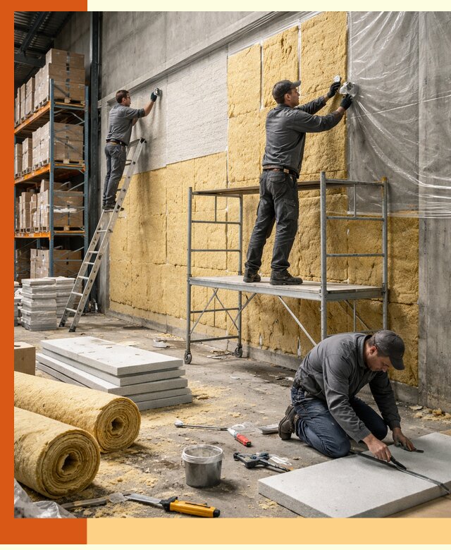 Утепление холодного склада под ключ в Уссурийске