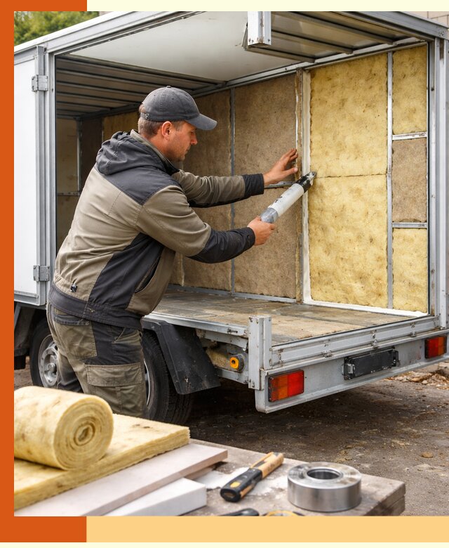 Профессиональное утепление прицепа в Уссурийске для любых условий