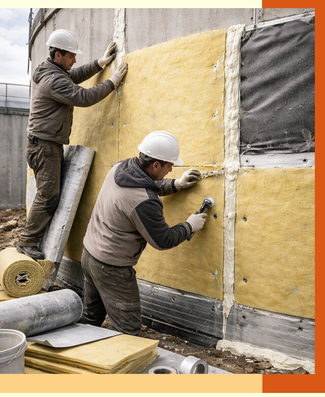 Утепление резервуара в Уссурийске от 28353 руб/м2 — монтаж ППУ и комплекс под ключ | ТепломастерСср