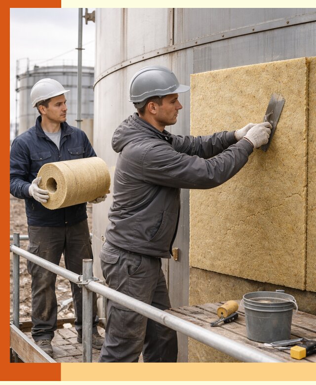 Профессиональное утепление резервуара и теплоизоляция в Уссурийске