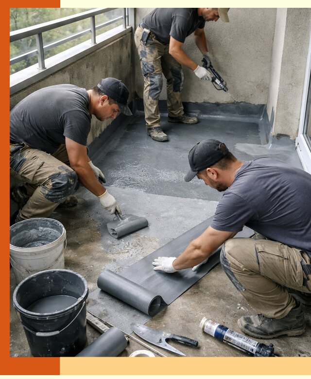 Гидроизоляция балкона в Уссурийске: надежная защита от протечек