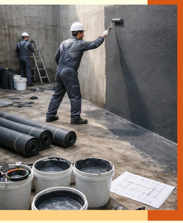 Гидроизоляция резервуара в Уссурийске от 123720 руб. под ключ | ТепломастерСср