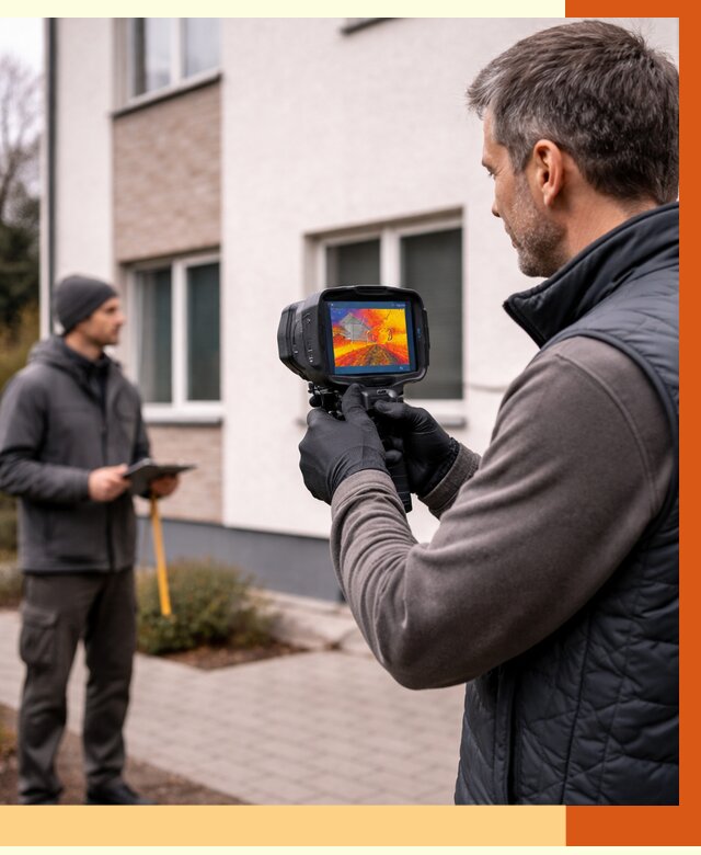 Тепловизионное обследование дома в Уссурийске от 4640 руб. — услуги ТепломастерСср