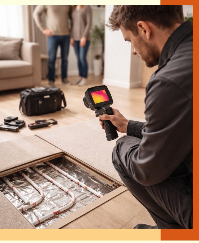 Тепловизионное обследование теплого пола в Уссурийске от 4640 руб. — ТепломастерСср