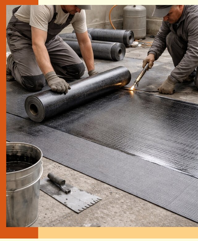 Монтаж гидроизоляционной мембраны в Уссурийске для зданий и конструкций